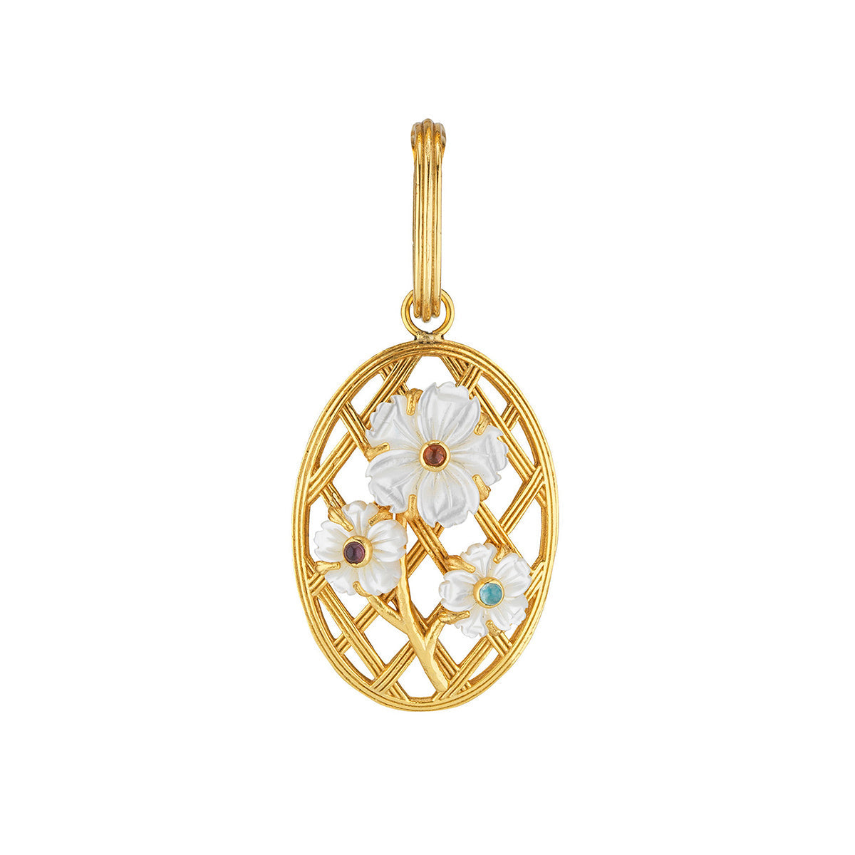 Villandry Lattice Pendant - Multi