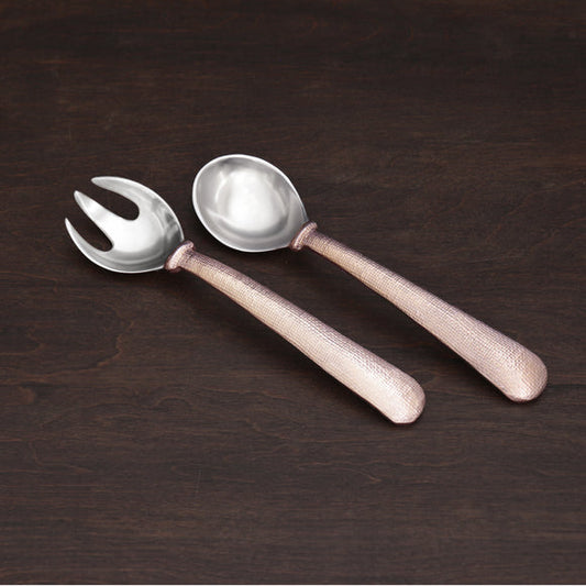Sierra Modern Fina Rose Gold Salad Servers