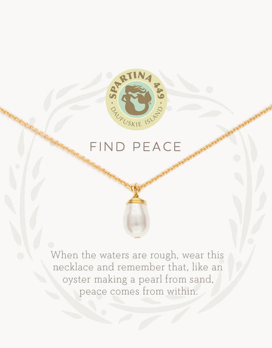 Sea La Vie Necklace 18” Find Peace
