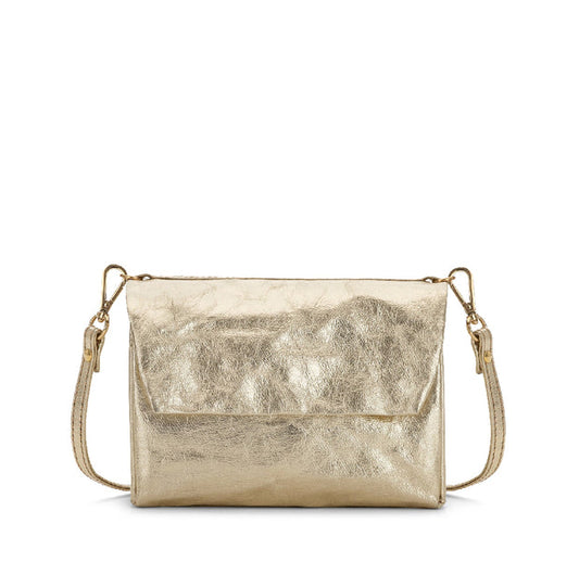 TERME LARGE CROSSBODY BAG - PLATINO