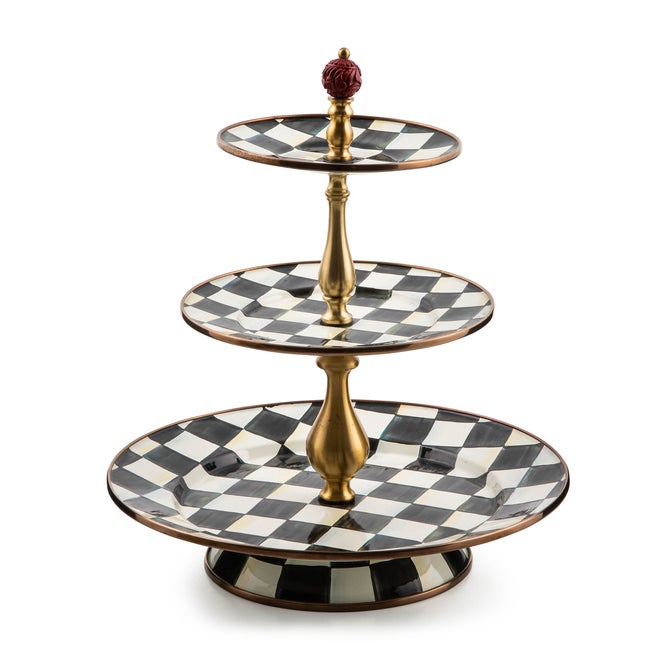 Courtly Check Three Tier Sweet Stand – DETAILS