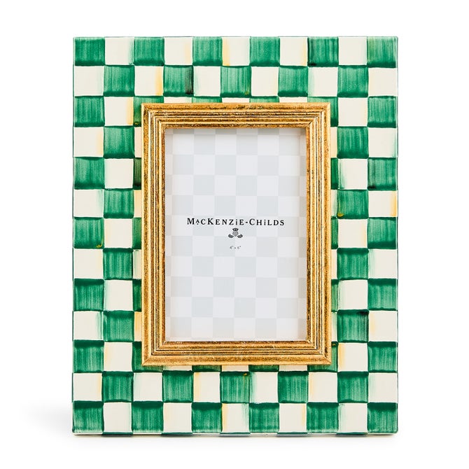 Emerald Check 4" x 6" Frame