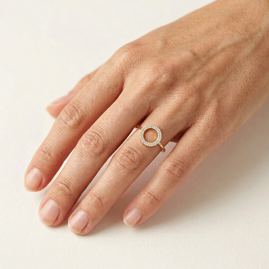 Gold You Are My Everything Stmt Ring