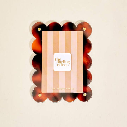 Mini Acrylic Picture Frame Magnet–Tortoise