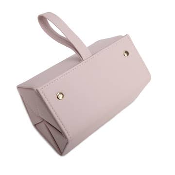 Leah 5 Eyewear & Jewelry Case (Pale Pink)