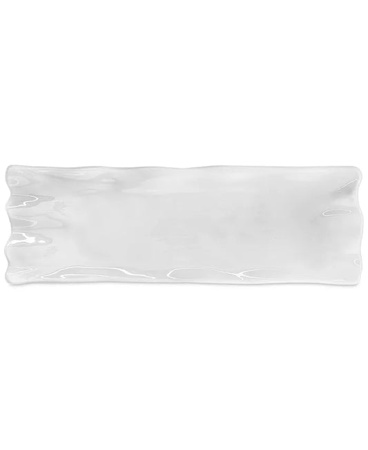 Ruffle Melamine 21" x 7" Sandwich Platter