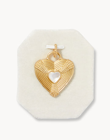Always Charm Heart/Mother-of-Pearl