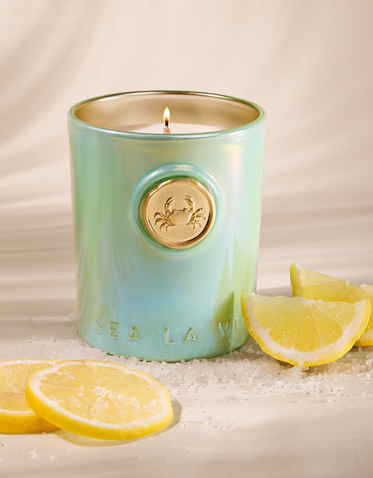 Sea La Vie Happy Dance Crab Candle