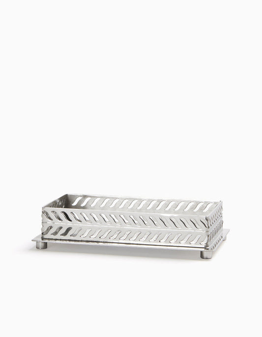 Nickel Tray for Hand Wash and Body Moisturizer