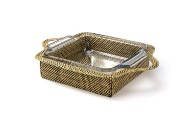 SQUARE BASKET AND ANCHOR BAKING DISH
