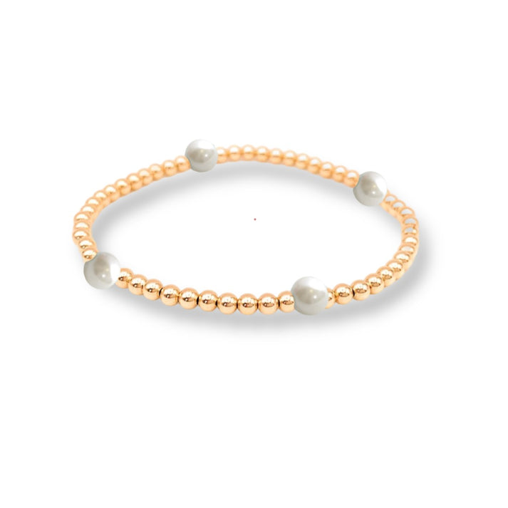 Blessing Gold Filled/Sterling Silver Bracelet - Gold