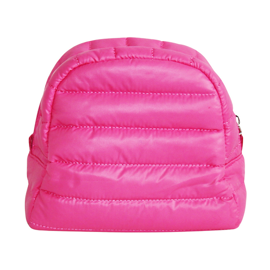 IRENE PUFFER COSMETIC BARBIE PINK