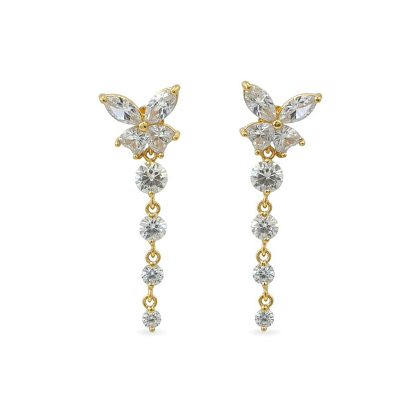 Butterfly Drop Earrings
