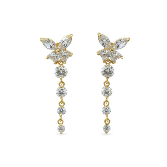 Butterfly Drop Earrings