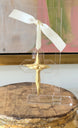 Ornament- Rope Cross (Cut Out Acrylic Cross)