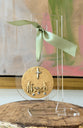 Ornament- Nativity Gold Leaf