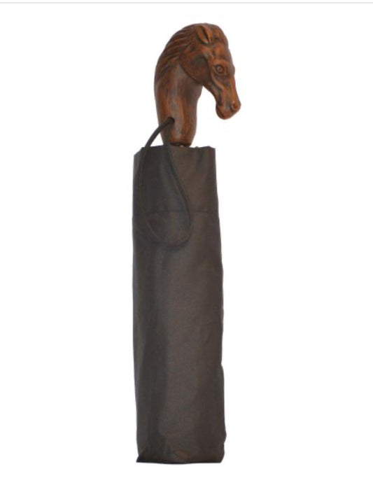 Mini Folding Umbrella - Horse