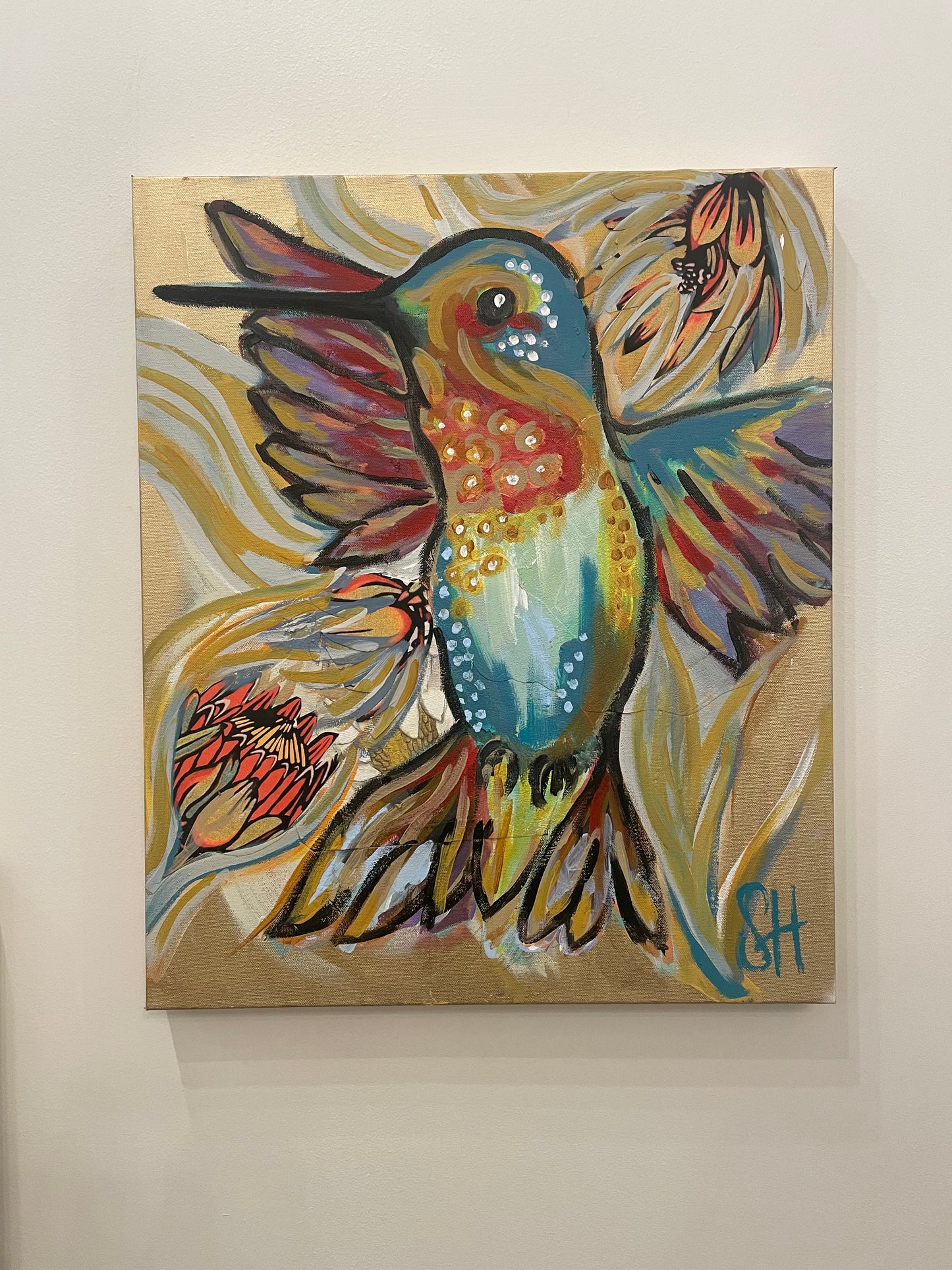 Shawn Hodges - Hummingbirds 20"x24"