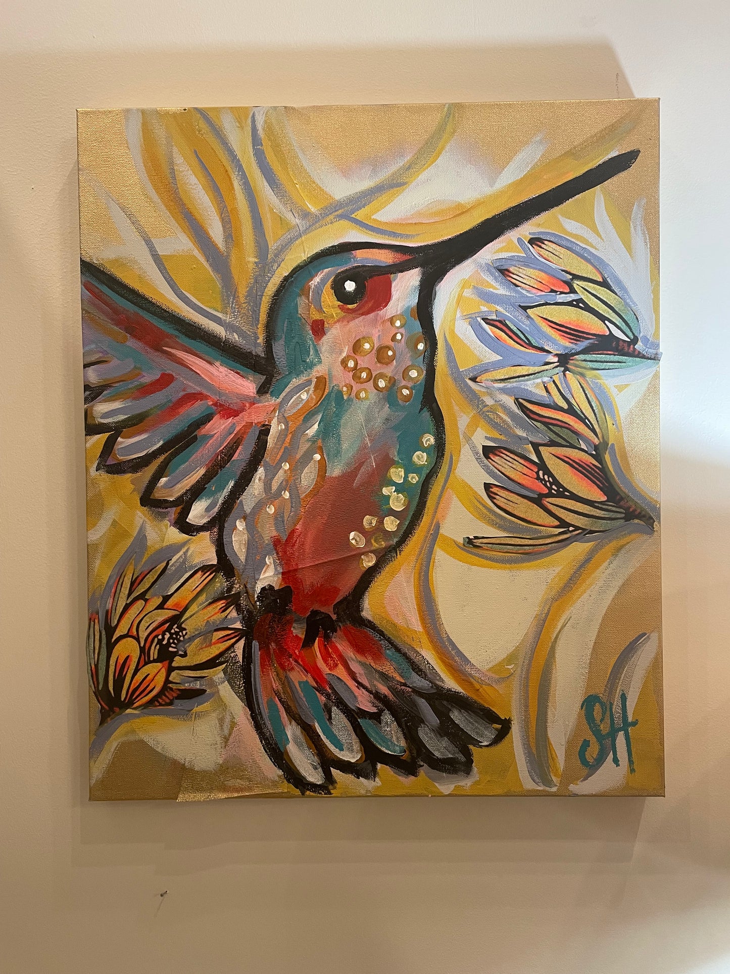Shawn Hodges - Hummingbirds 20"x24"