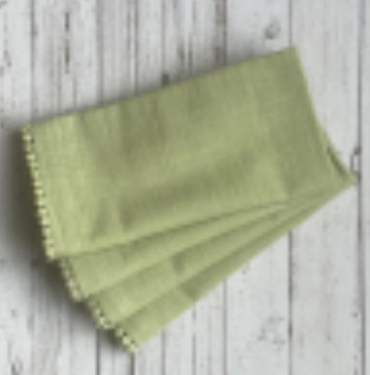 Lace Napkin S/4 New Green