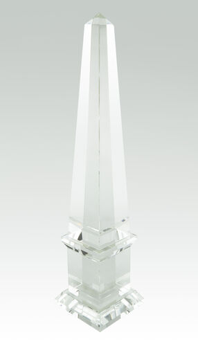CRYSTAL PYRAMID - SMALL HT:12.25"