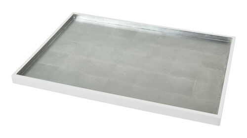 TRAY SILVER LEAF 12X8 - SMALL