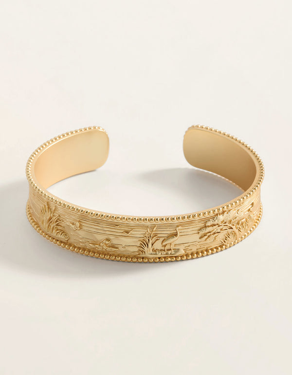 Salt Marsh Cuff Gold OS