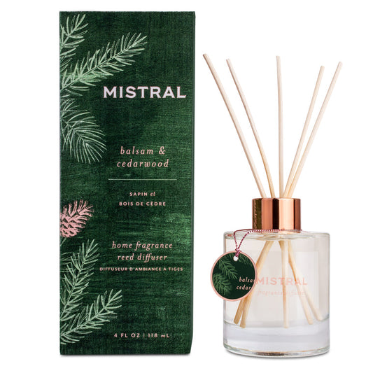 BALSAM & CEDAR WOOD 4OZ DIFFUSER