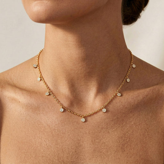 Gold Fun in the Sun Chain Necklace