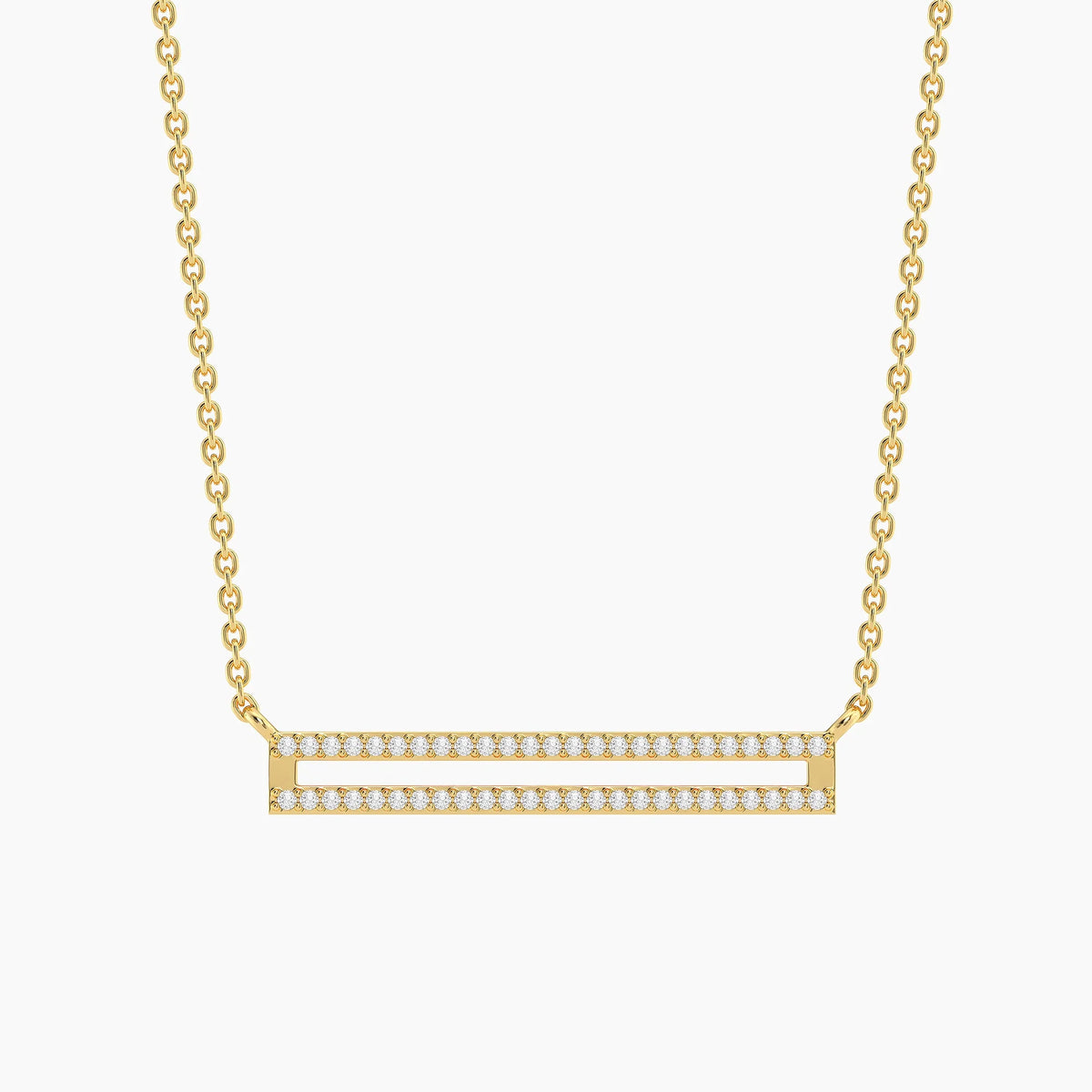 Set the Bar Pendant Necklace