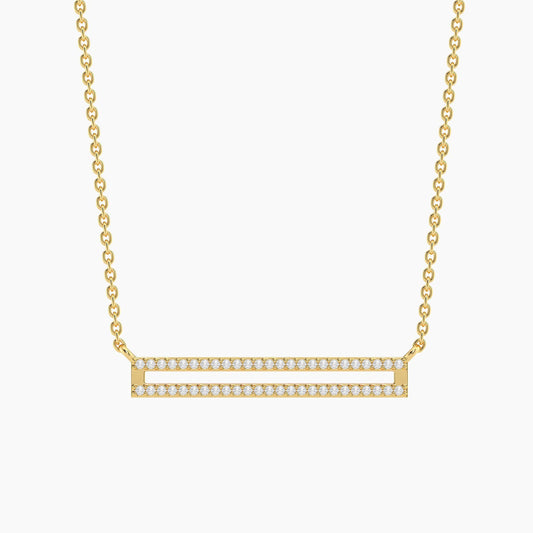 Set the Bar Pendant Necklace