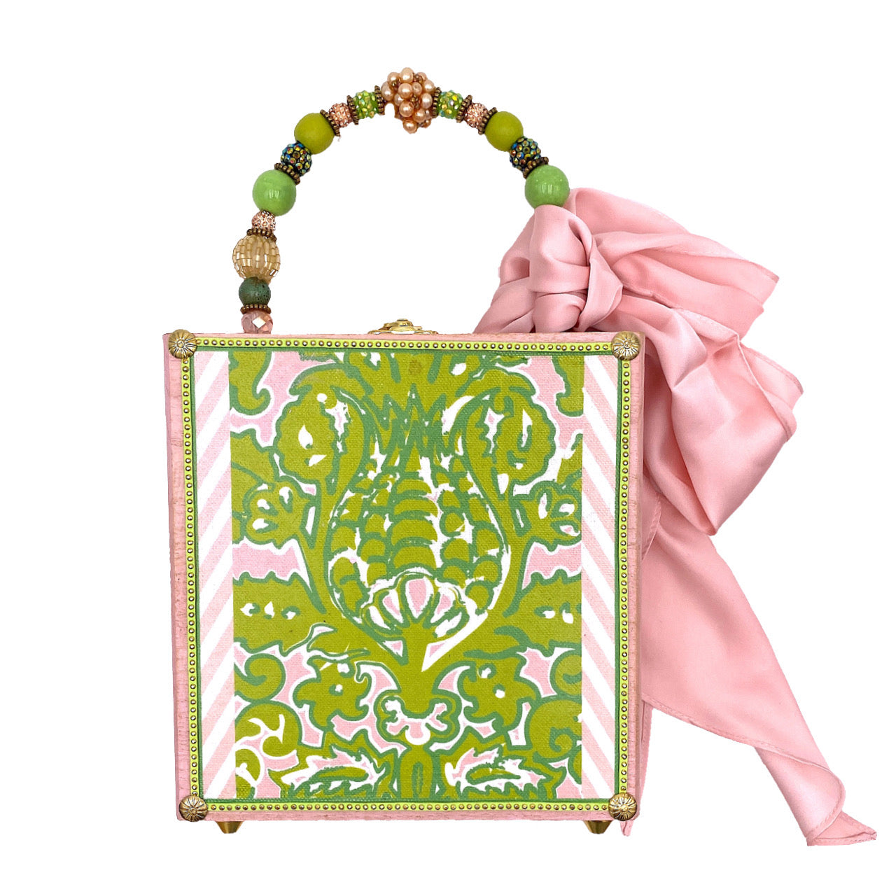 Pink in the Greenery Bag
