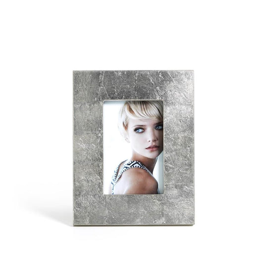 SILVER LEAF PHOTO FRAME-5X7