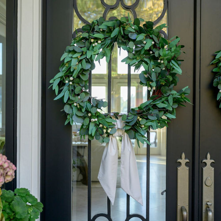 Bow / Sash , Velvet Cream