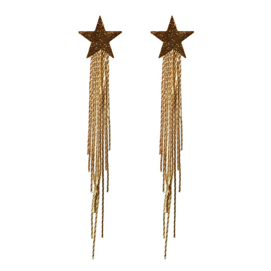 Gold Shooting Star Duster Drops