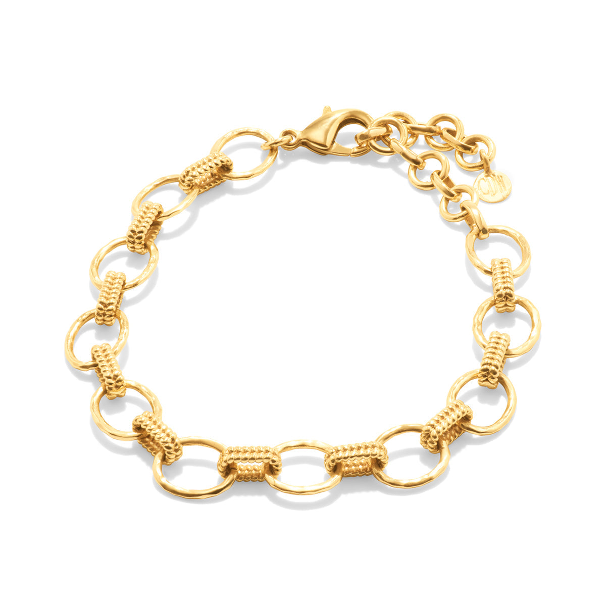 Cleopatra Grande Link Bracelet 7" + 1.5"