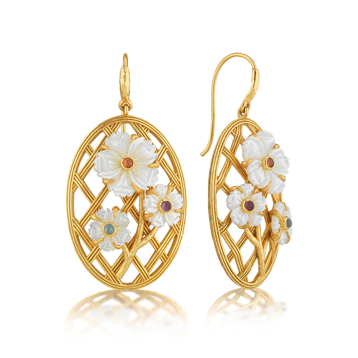 Villandry Lattice Earrings - Multi