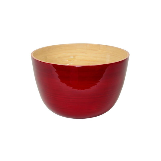 Bamboo Mixing Bowl -Red