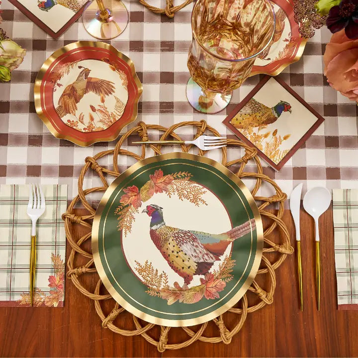 Woodland Harvest Dinner Plates