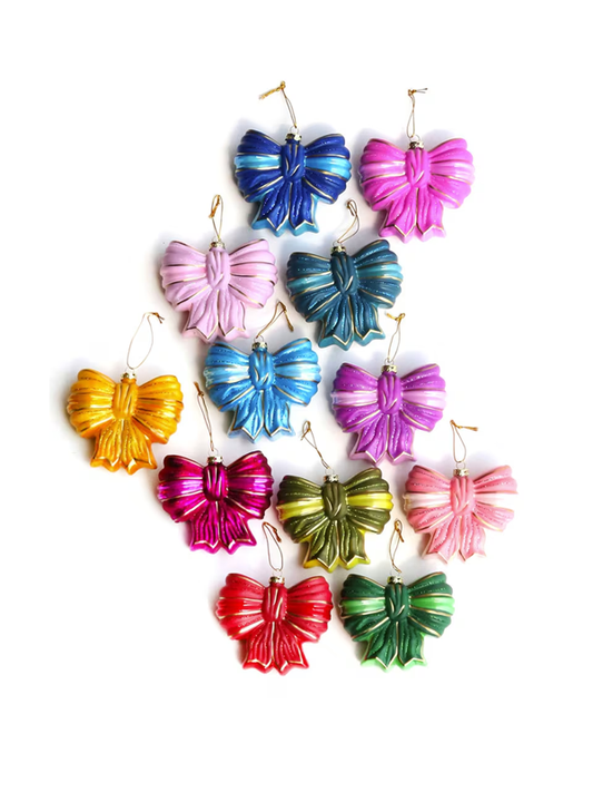 Satin Bow Ornaments