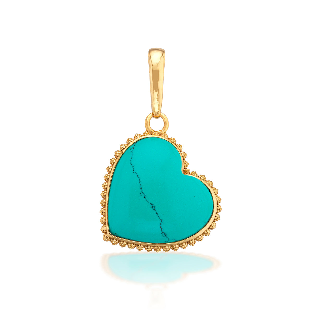 Love Gem Pendant - Turquoise