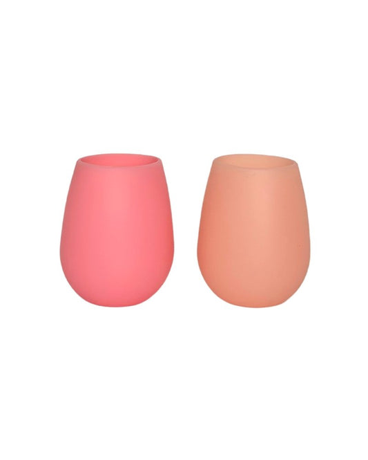 Flamingo + Lotus | Fegg | Silicone Unbreakable Glasses