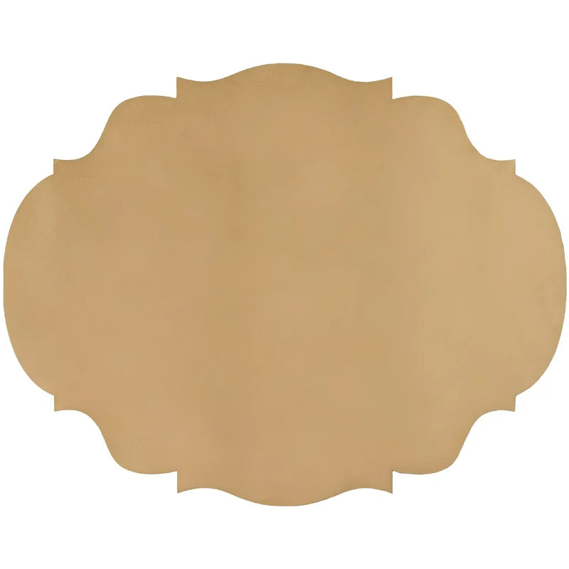 Die Cut Gold French Frame Placemats