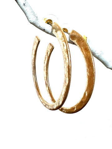 hammered hoops
