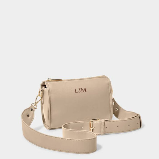 Zana Crossbody Bag - Light Taupe