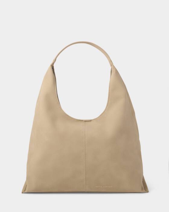Laila Slouch Shoulder Bag - Light Taupe