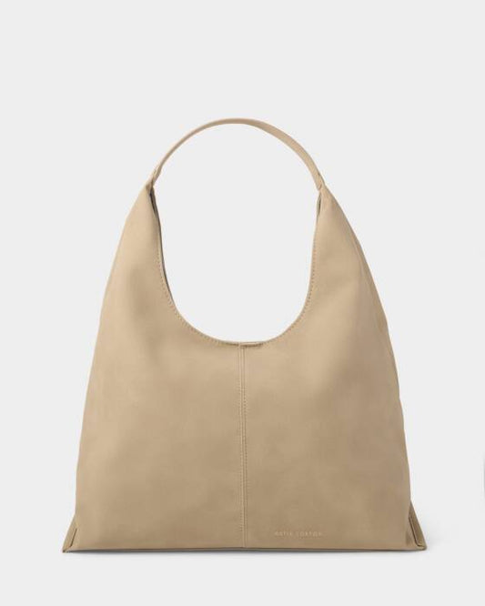 Laila Slouch Shoulder Bag - Light Taupe