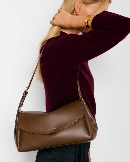 Sloane Shoulder Bag - Dark Chocolate