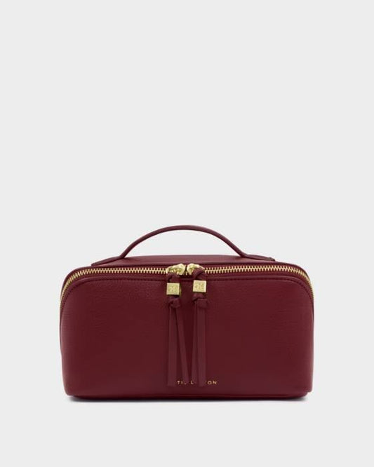 SOHO Make Up / Wash Bag - Cherry