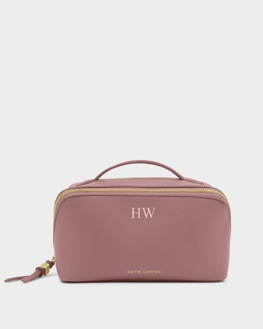 SOHO Make Up / Wash Bag - Dusty Rose
